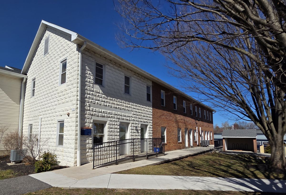Outside view of Hillel House at Ice House G